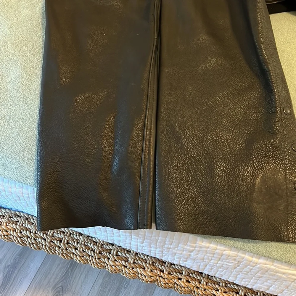 Men’s size XXL black riding chaps. - Picture 3 of 6